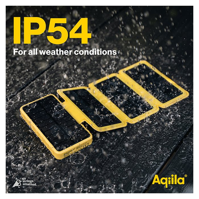 Aqiila PowerBird BS10 | Solcelle Powerbank til eventyr