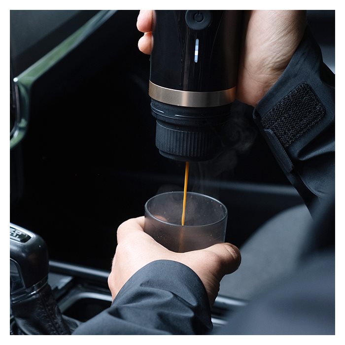 Aqiila Coffeebird Bærbar Espressomaskine (Kapsler/Kaffe)