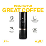 Aqiila Coffeebird Bærbar Espressomaskine (Kapsler/Kaffe)