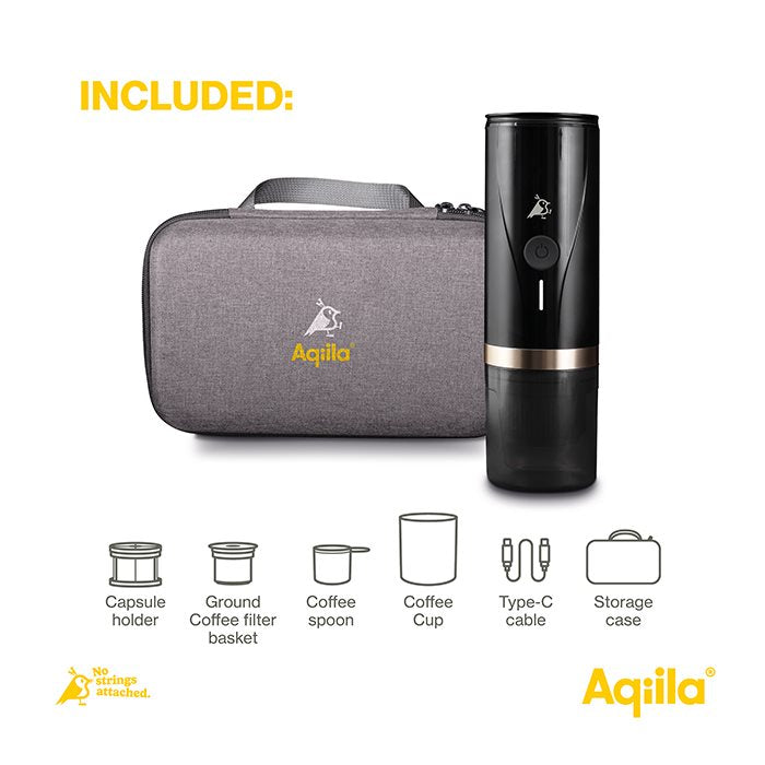 Aqiila Coffeebird Transportabel Espressobrygger