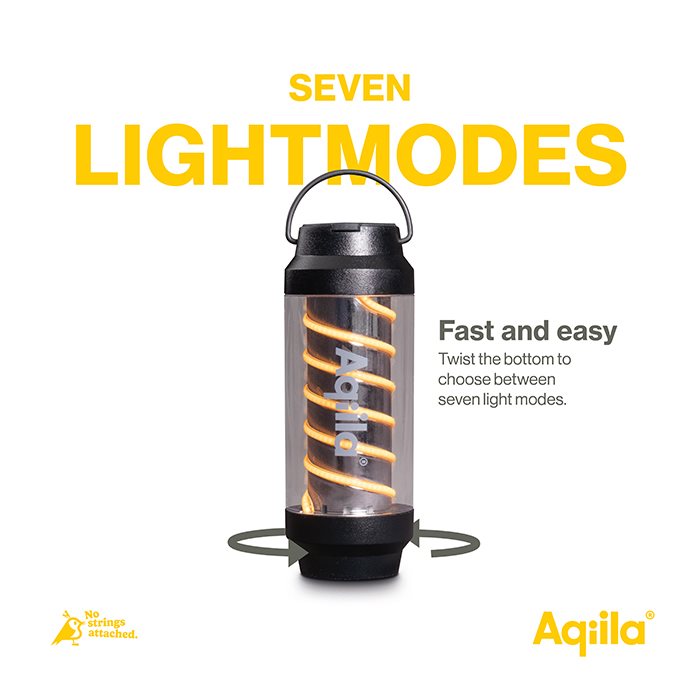 Aqiila Lightbird G1 Genopladelig Campinglygte