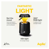 Aqiila Soundbird B10 | 3-i-1 Lampe, Højttaler &amp; Powerbank