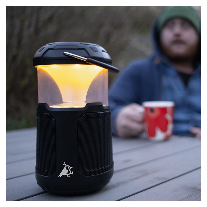 Aqiila Soundbird B10 | 3-i-1 Lampe, Højttaler &amp; Powerbank