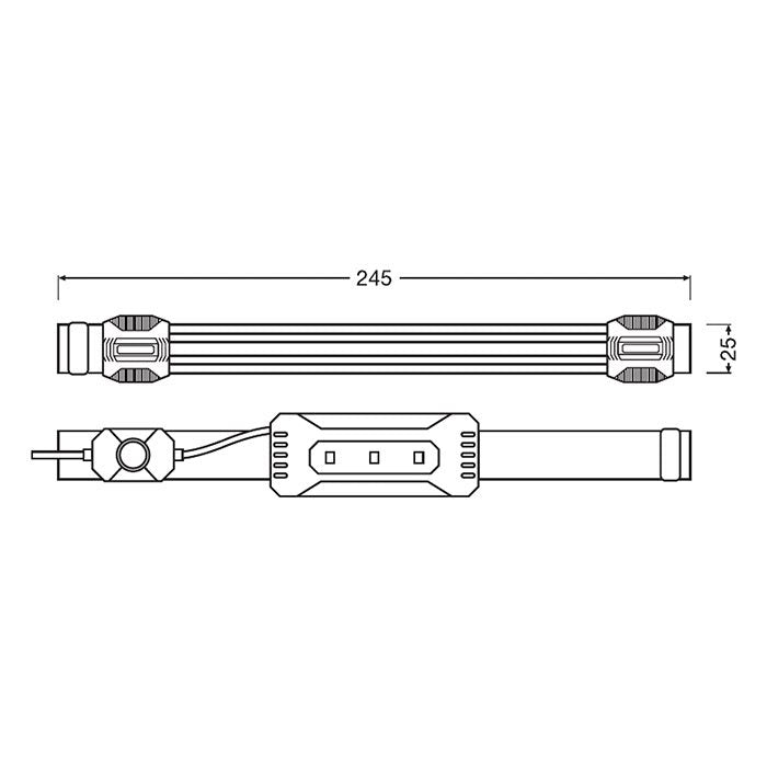 Osram Fleksibel &amp; Genopladelig Pandelampe 115lm