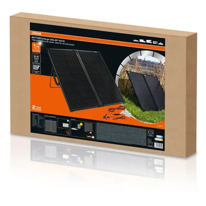 Osram Batterycharge 100W Foldbart Solpanel (12V)