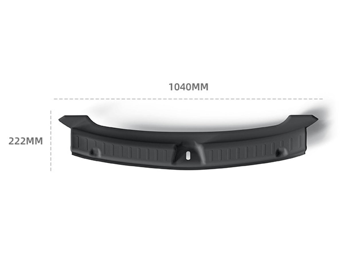 Tesla model Y juniper - Bagkofanger beskytter - sort