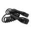 Type 2 spiral ladekabel 11kW – 5 meter (sort / black gun) inkl. taske – Boult