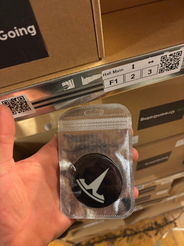 4 stk Tesla Logo - GreenGoing