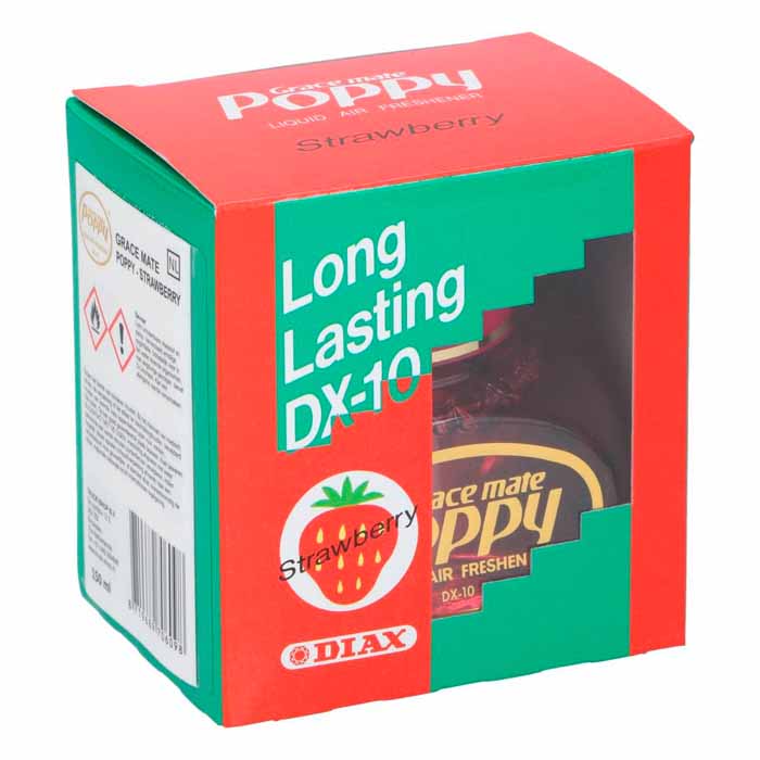 Poppy luftfrisker "Jordbær", 150 ml. (2)