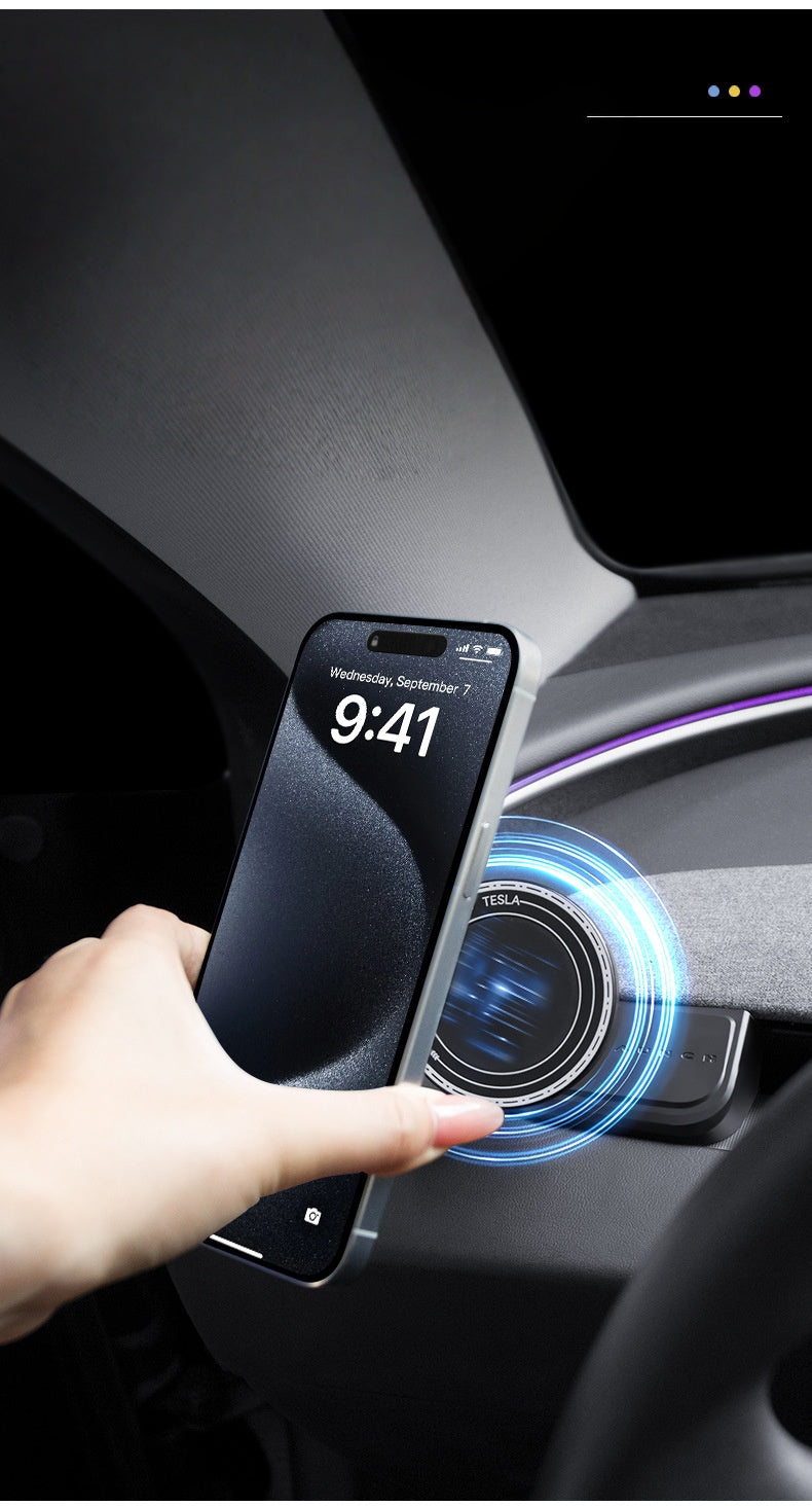 Dashboard Telefonholder – Tesla Model 3 Highland & Model Y Juniper
