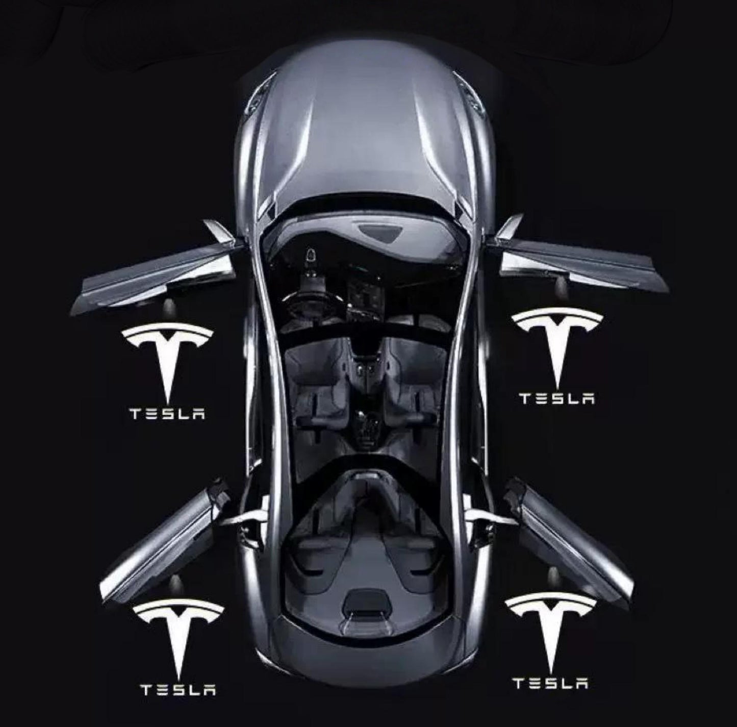 LED Lys Tesla