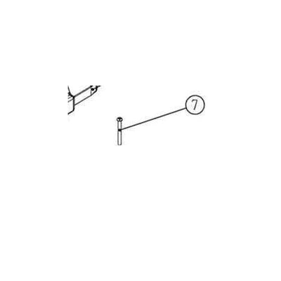 BUZZRACK Button head screw M6x65mm