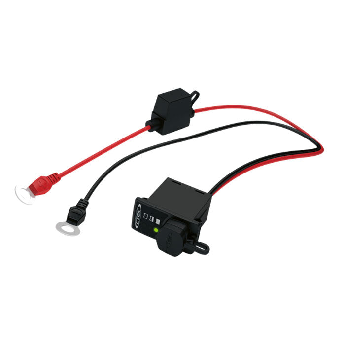 CTEK indikatorpanel med M8 kabelsko - 330 cm