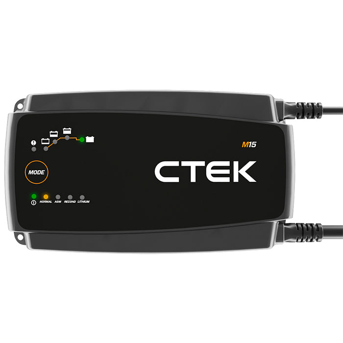 CTEK Marinelader M15 12V Bly og LiFePo4