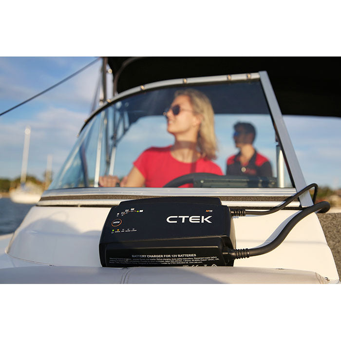 CTEK Marinelader M15 12V Bly og LiFePo4 (3)