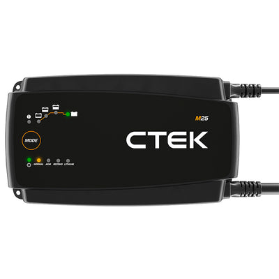 CTEK Marinelader M25 12V - Bly og LiFePO4 (Lithium)