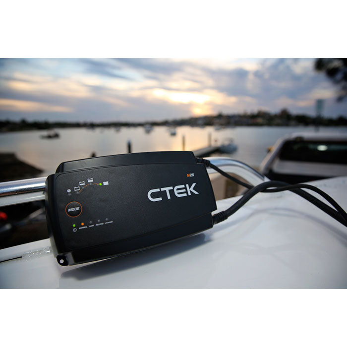 CTEK Marinelader M25 12V - Bly og LiFePO4 (Lithium) (3)