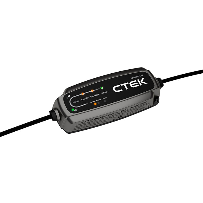 Ctek lader CT5 Powersport EU Lithium og LA batterier (3)