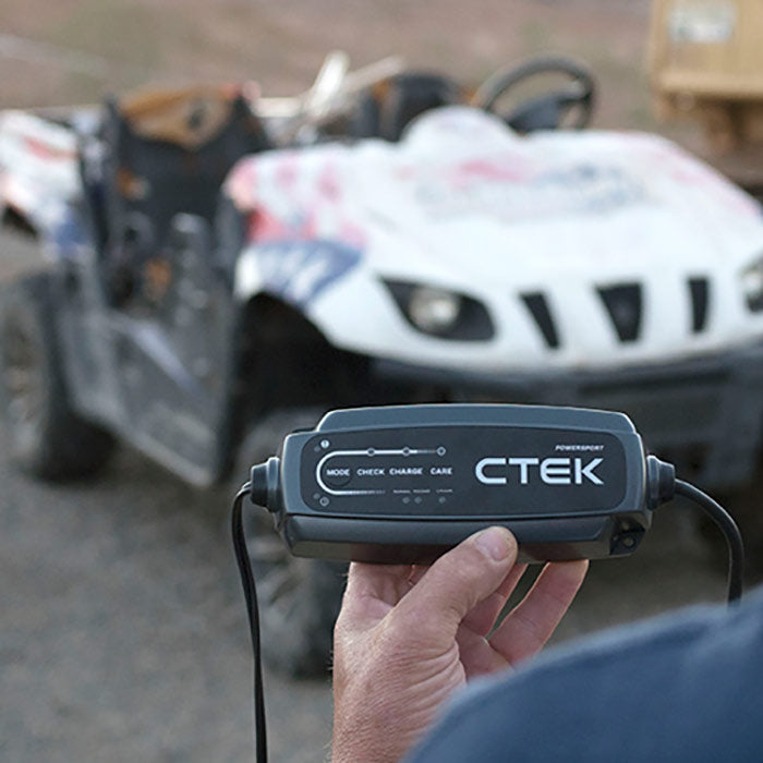Ctek lader CT5 Powersport EU Lithium og LA batterier (6)