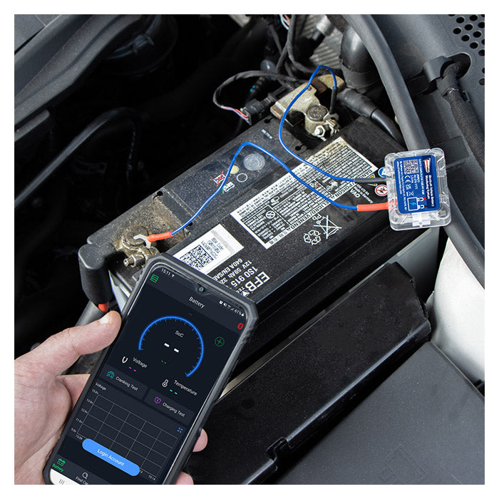 Bluetooth overvågning af 12V batteri til bil og båd (3)