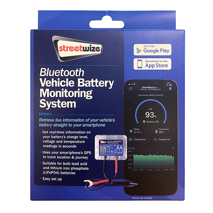 Bluetooth overvågning af 12V batteri til bil og båd (4)