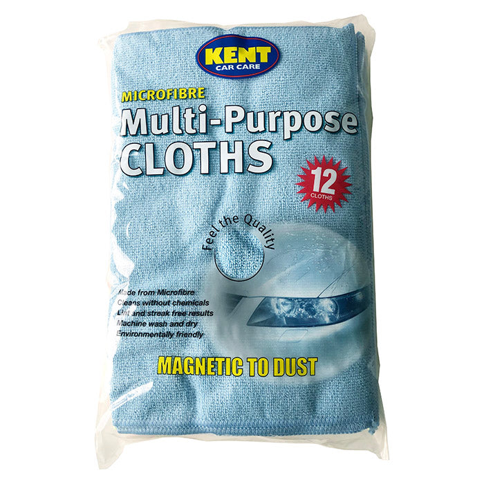 Kent multi-purpose mikrofiberklude 12 stk. (4)