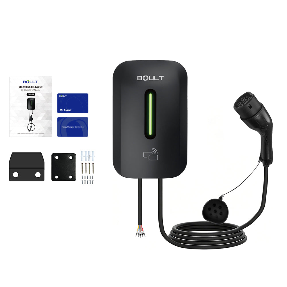 Boult WP04 Wallbox – 11kW (3-faset) | Mat sort