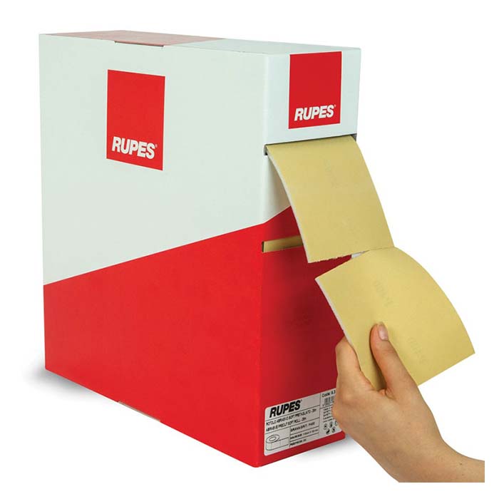 Perforated soft roll abrasive 144mmx25m -P600- 200 stk. (2)