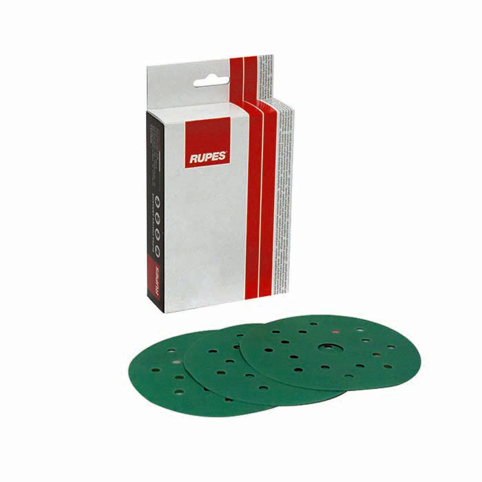 HQ400 film abrasive 150 mm (6") 15 hul P80, 100 stk