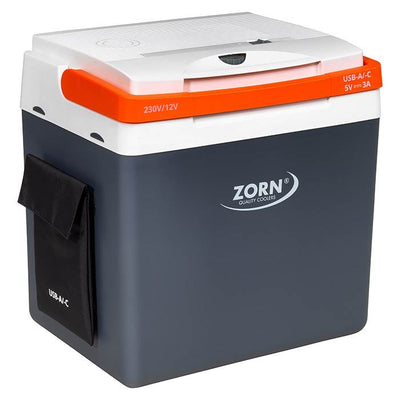 ZORN 25L elektrisk køleboks 12/230V og USB