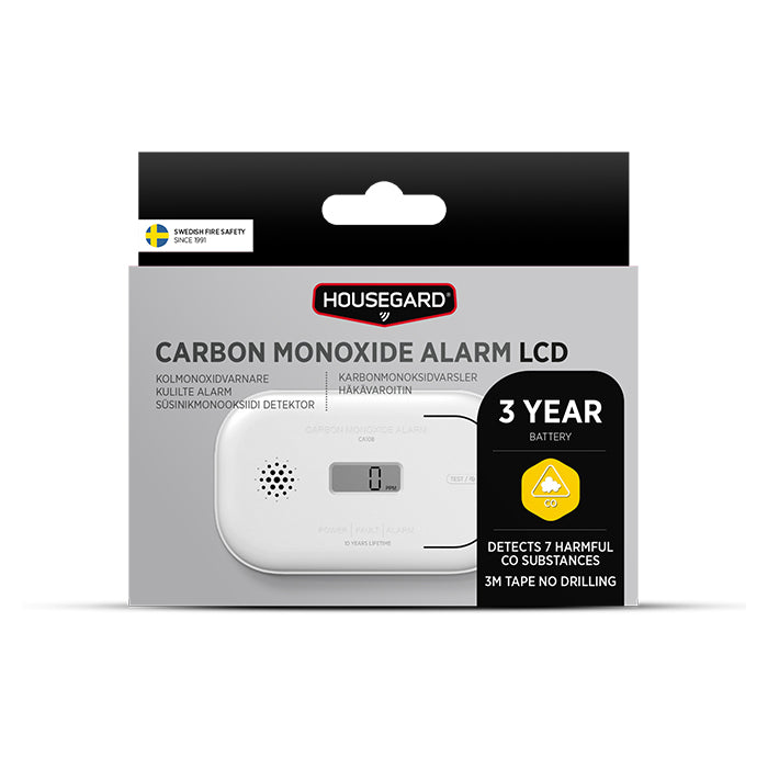 Housegard Kulilte (CO) Alarm Batteridrevet (2)