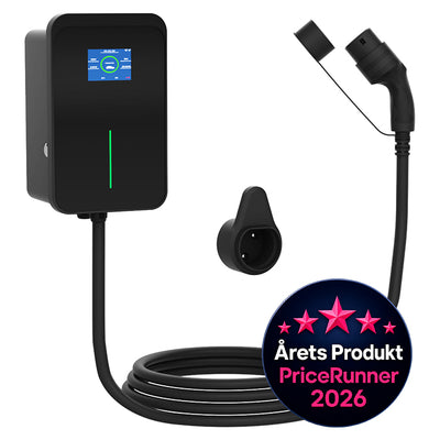 Avant ladeboks til elbil 11kW/16A 3-faset 7 Meter (Kåret som Årets Produkt 2026)
