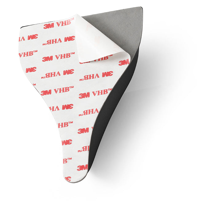 V Spoilers Kit til Personbil 10 stk. Sort/Hvid