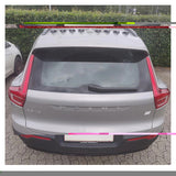 V Spoilers Kit til Personbil 10 stk. Sort/Hvid