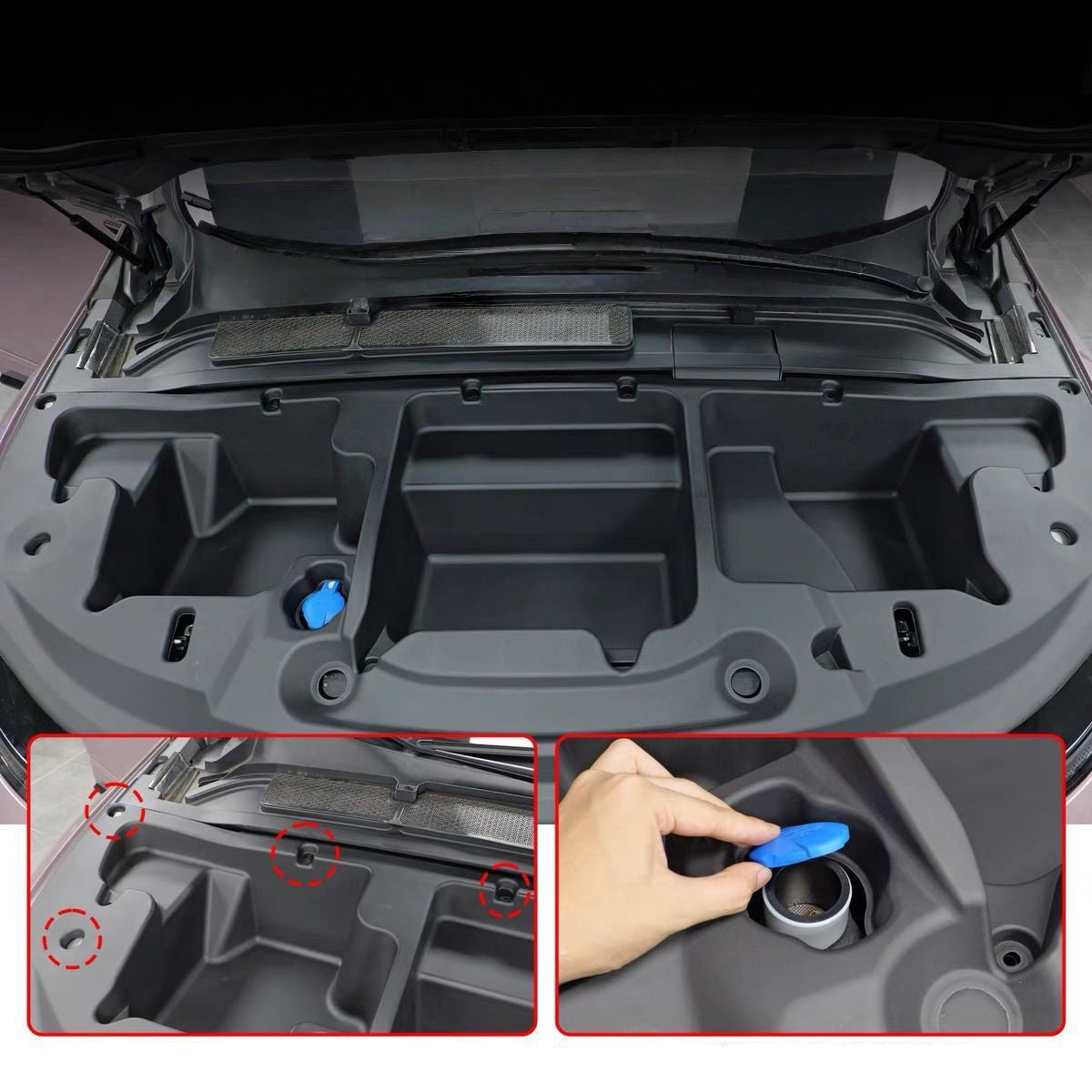 Frunk-indsats til XPeng G6