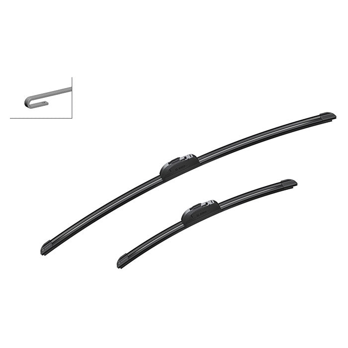 Bosch Aerotwin AR653S viskerblade - Hyundai Kona EV (18-23), Kia EV6, Kia Niro EV, Toyota bZ4X & Nissan Leaf (2)