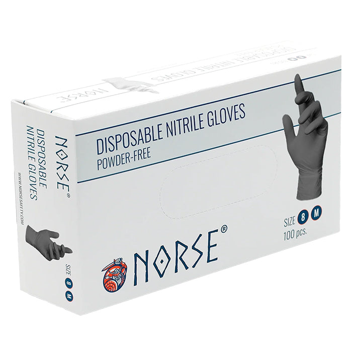 NORSE Black nitrilengangshandsker 4,5g str. 9 (3)
