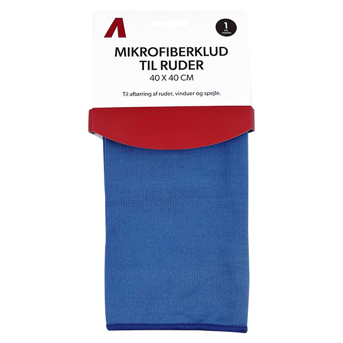 Mikrofiberklud til ruder, 40x40cm, 300gsm (3)