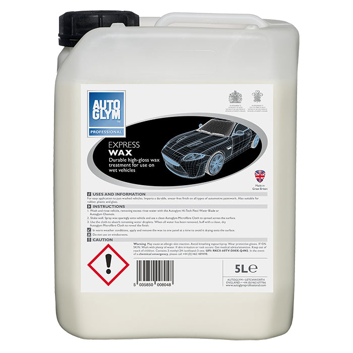 Autoglym Express Wax 5L Flydende Carnauba voks (2)