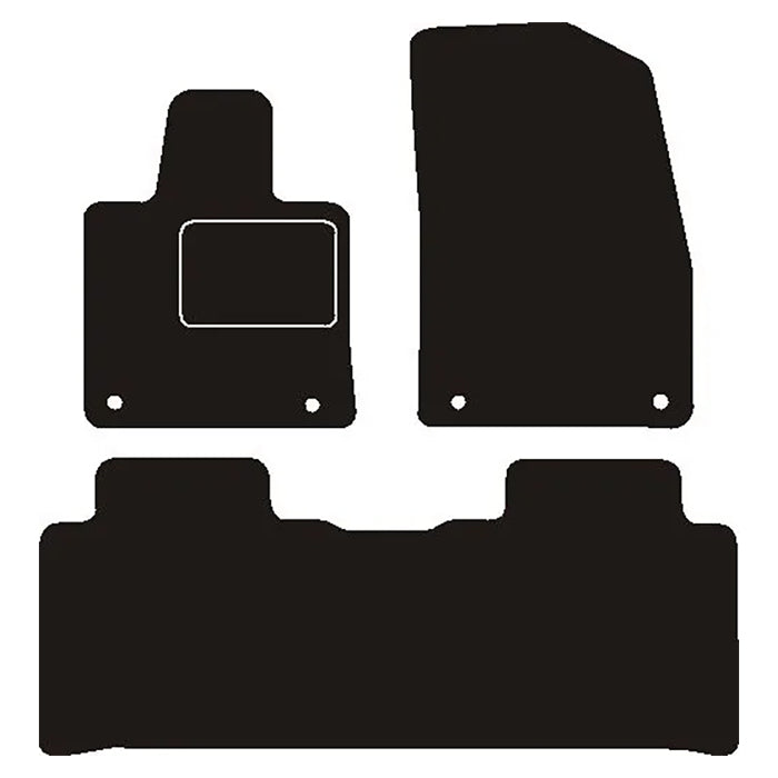 Velourmåtter Xpeng G6 2023