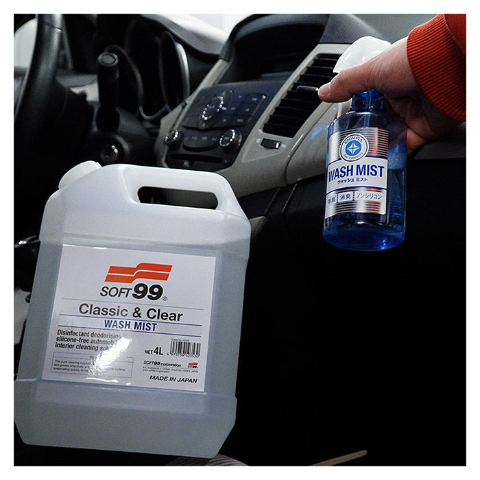 Soft99 Wash Mist interiør rens antibaktel 4L (2)