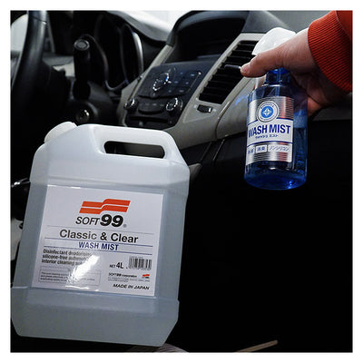 Soft99 Wash Mist interiør rens antibaktel 4L (2)