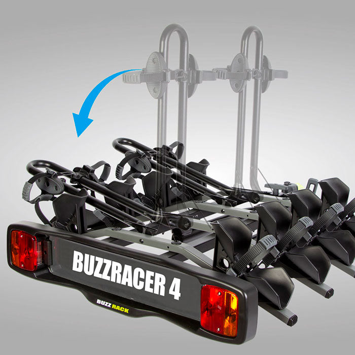 BUZZRACK BUZZRACER-4 CYKELHOLDER TIL 4 CYKLER - produktbillede 2