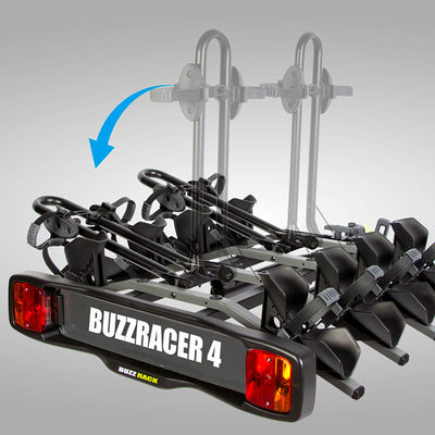BUZZRACK BUZZRACER-4 CYKELHOLDER TIL 4 CYKLER - produktbillede 2