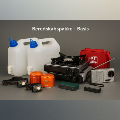 Basis Nødkit (1–2 personer / 72 timer)