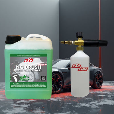 EXO Skumvask-Pakke – Skumlanse 1L + Børstefri Bilvask 2,5L