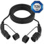 Ladekabel Type-2 20A 3-faset 2 Meter - FORUDBESTILLING