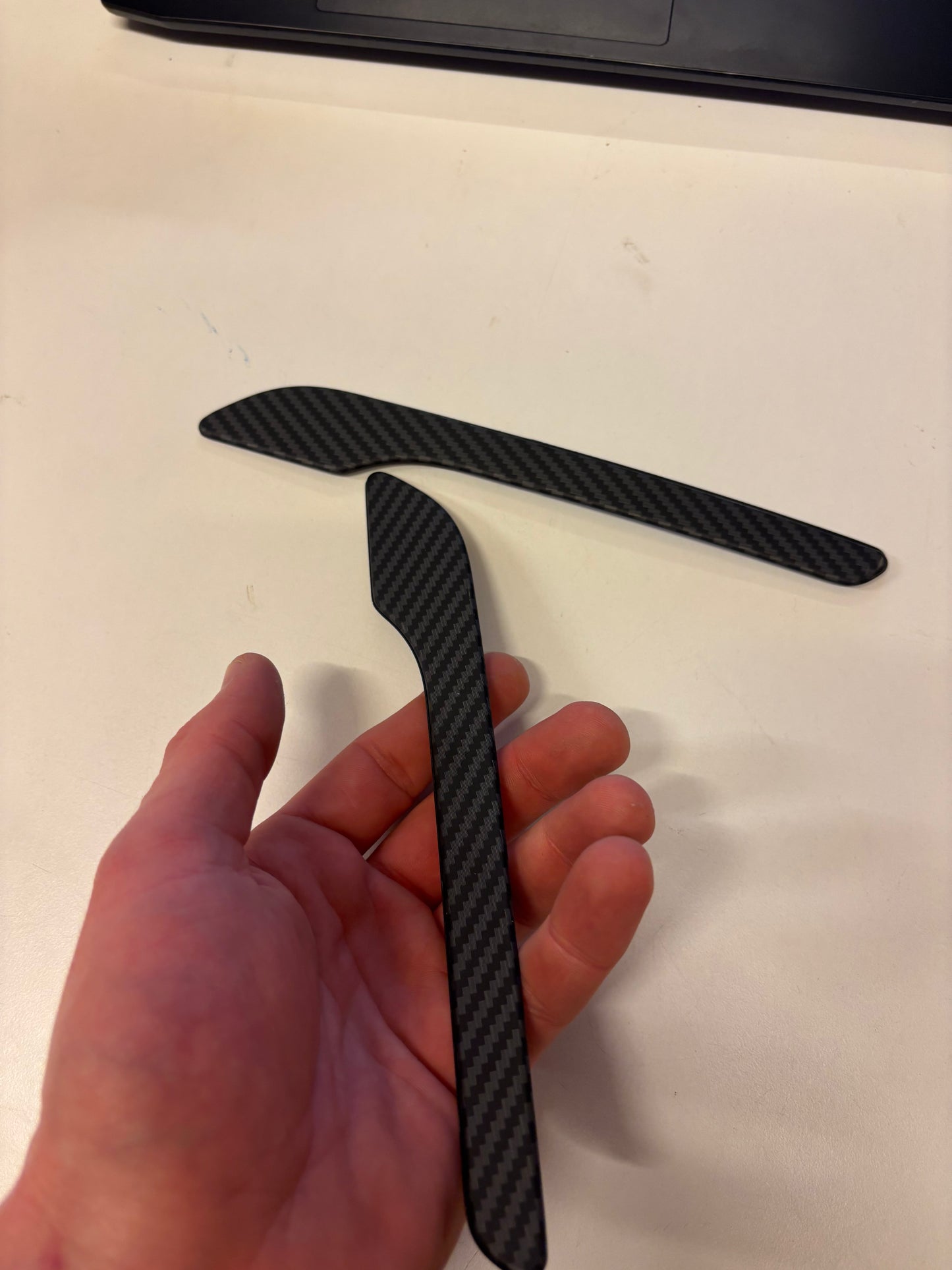 Dørhåndtag dæksel tesla model y/3/3 highland - Caron