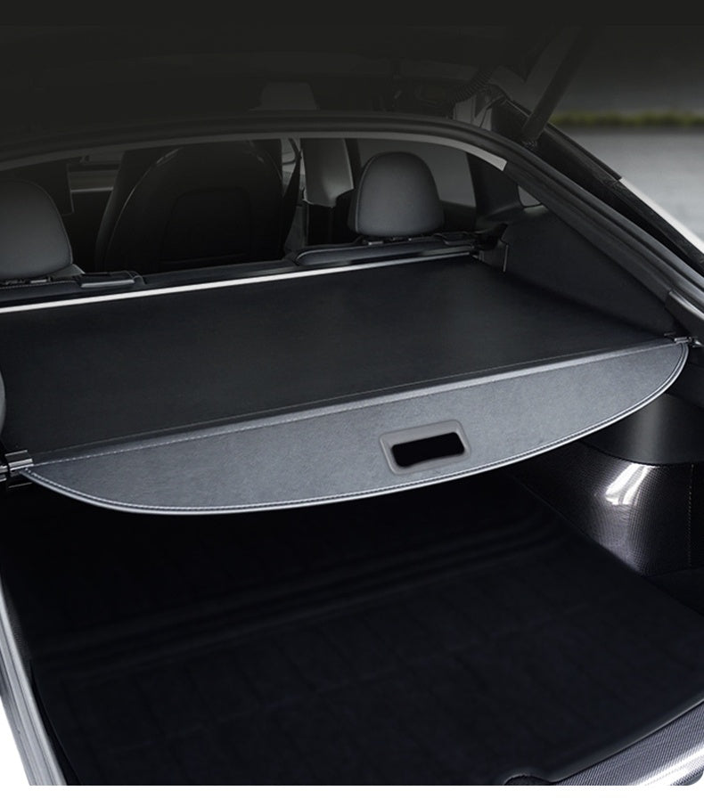 Premium Hattehylde til Tesla Model Y Juniper (2025+) – Bagagerums Cover