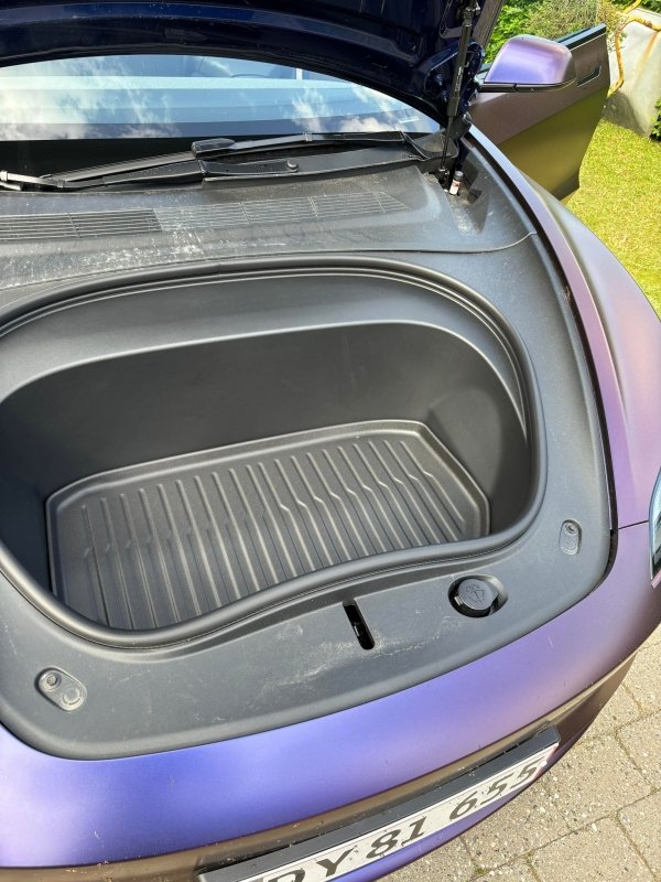 All weather frunk måtte til Tesla Model 3 Highland - GreenGoing